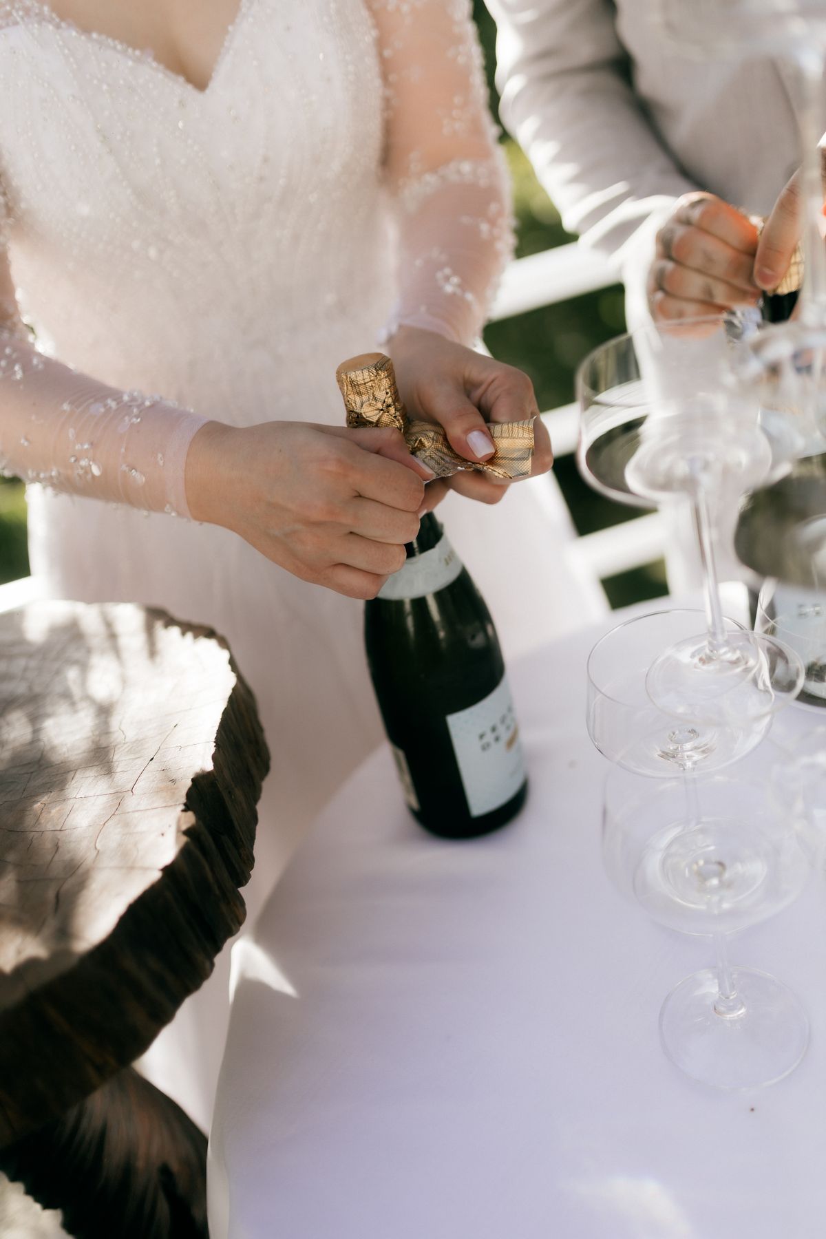 Shot glass for wedding and event decoration