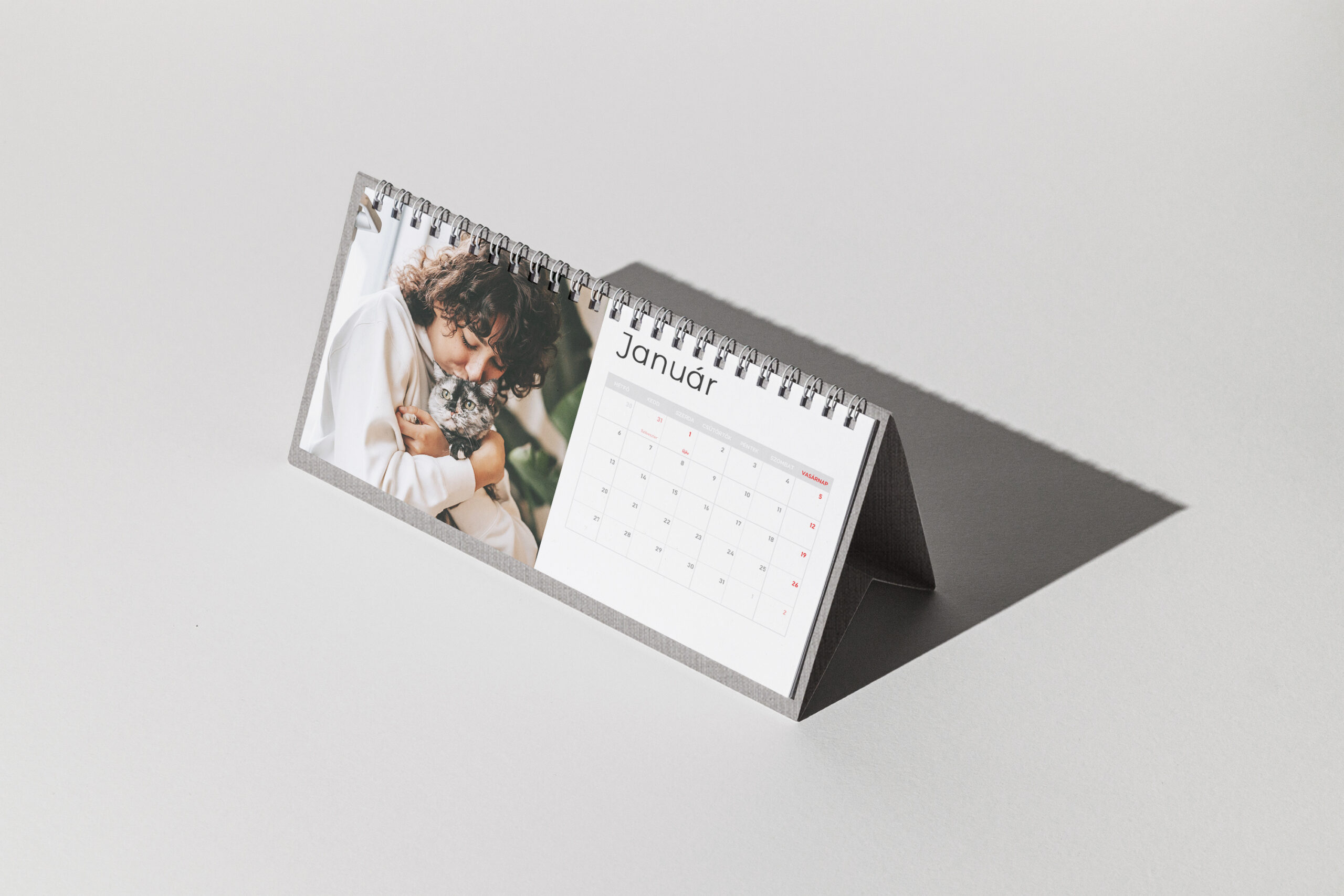 Egyedi fényképes asztali naptár – NekedStore